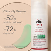 UV Skin Recovery Red Color Correcting Green Tint Broad Spectrum SPF 50